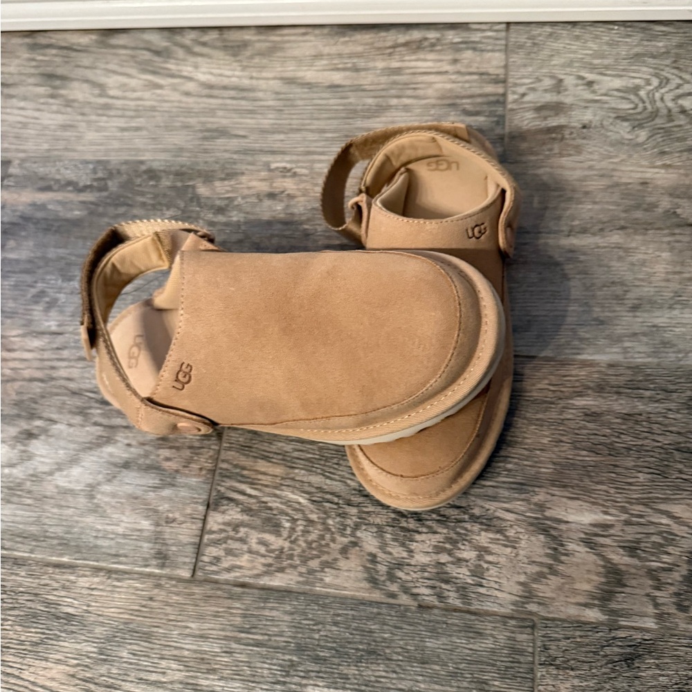 UGG Cream Slip-On Sandals